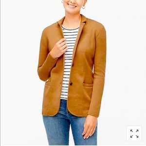 J crew sweater blazer